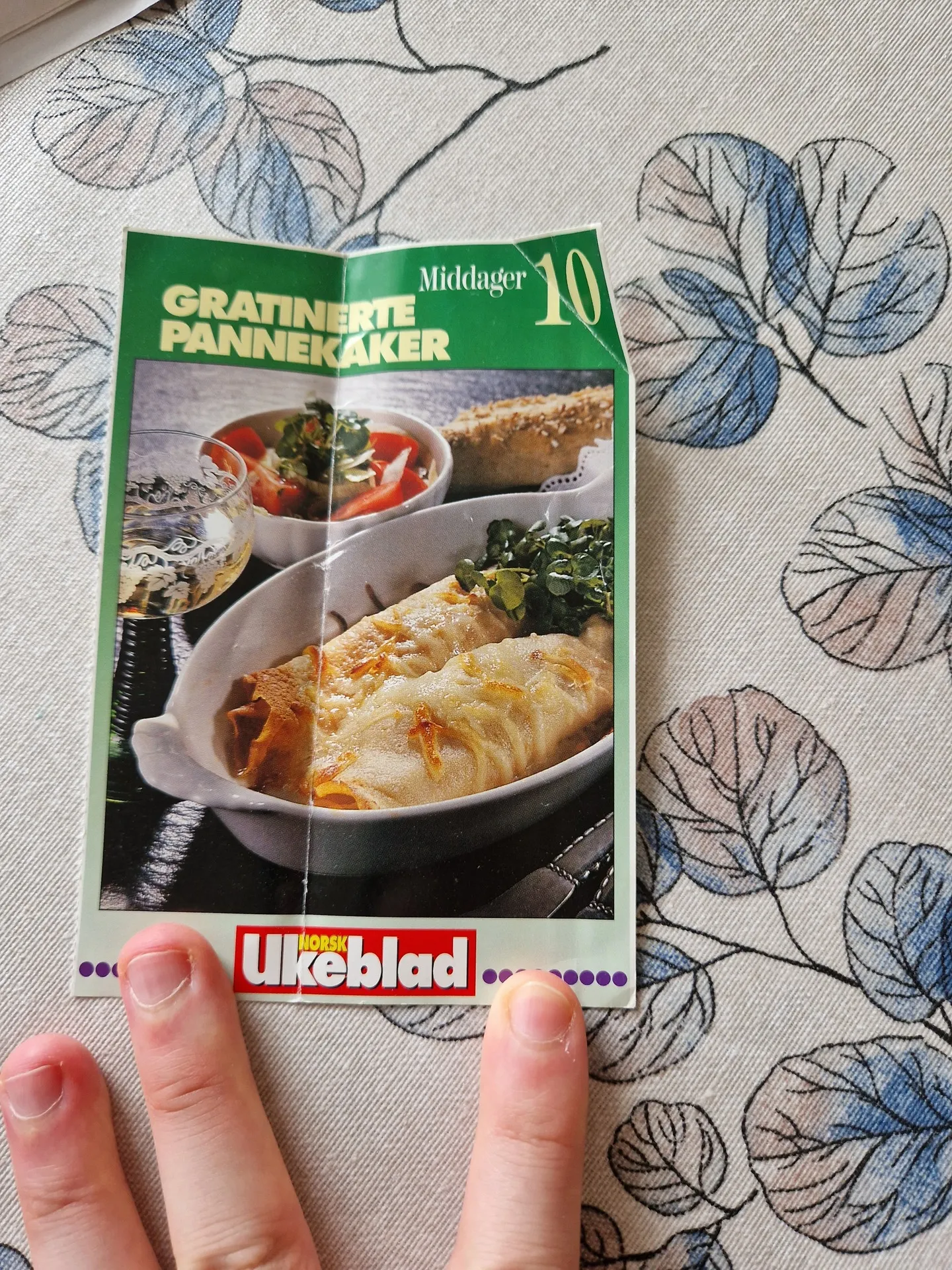Bilde (0) av oppskrift for Gratinerte pannekaker