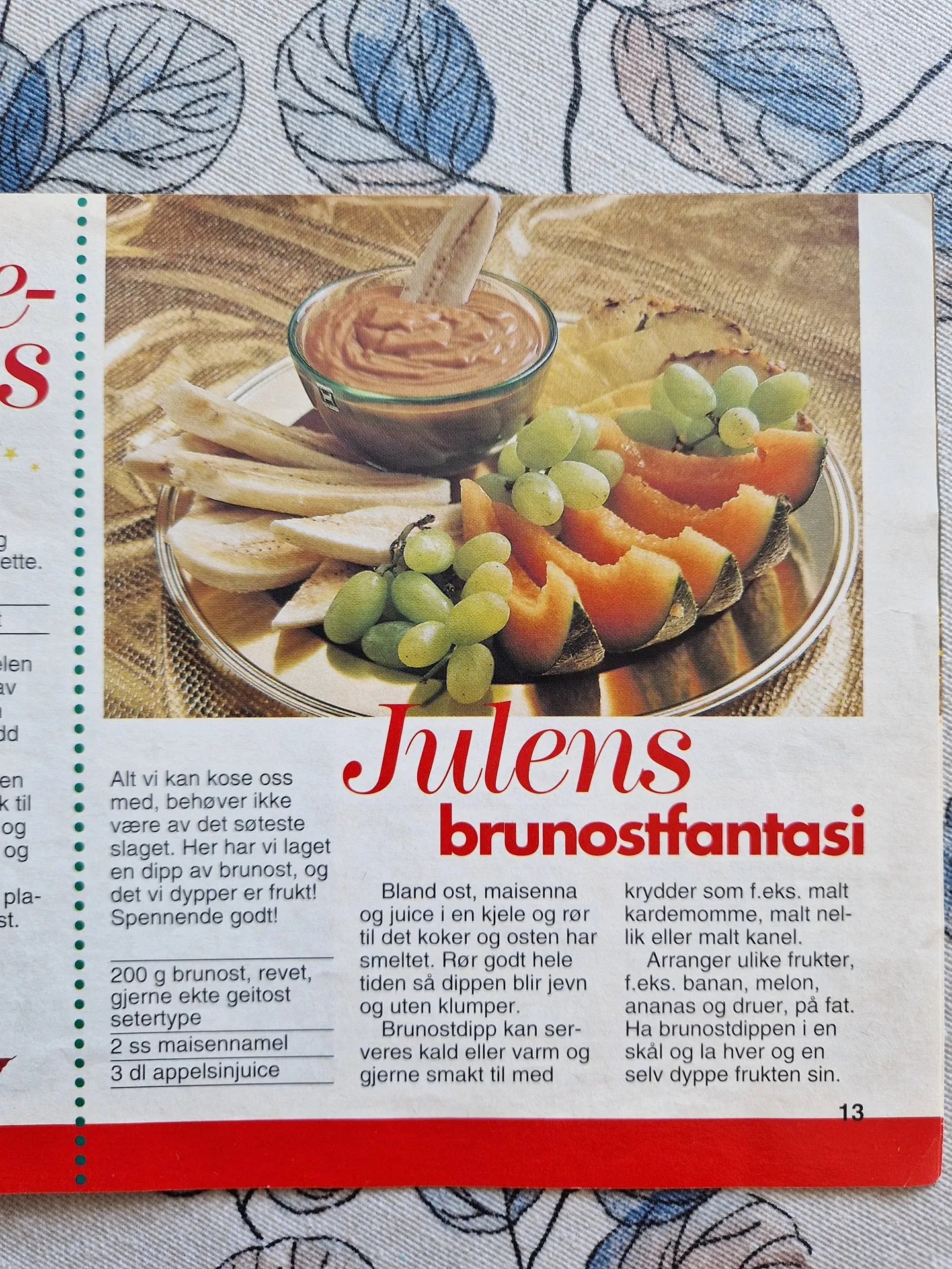 Bilde (0) av oppskrift for Julens brunostfantasi