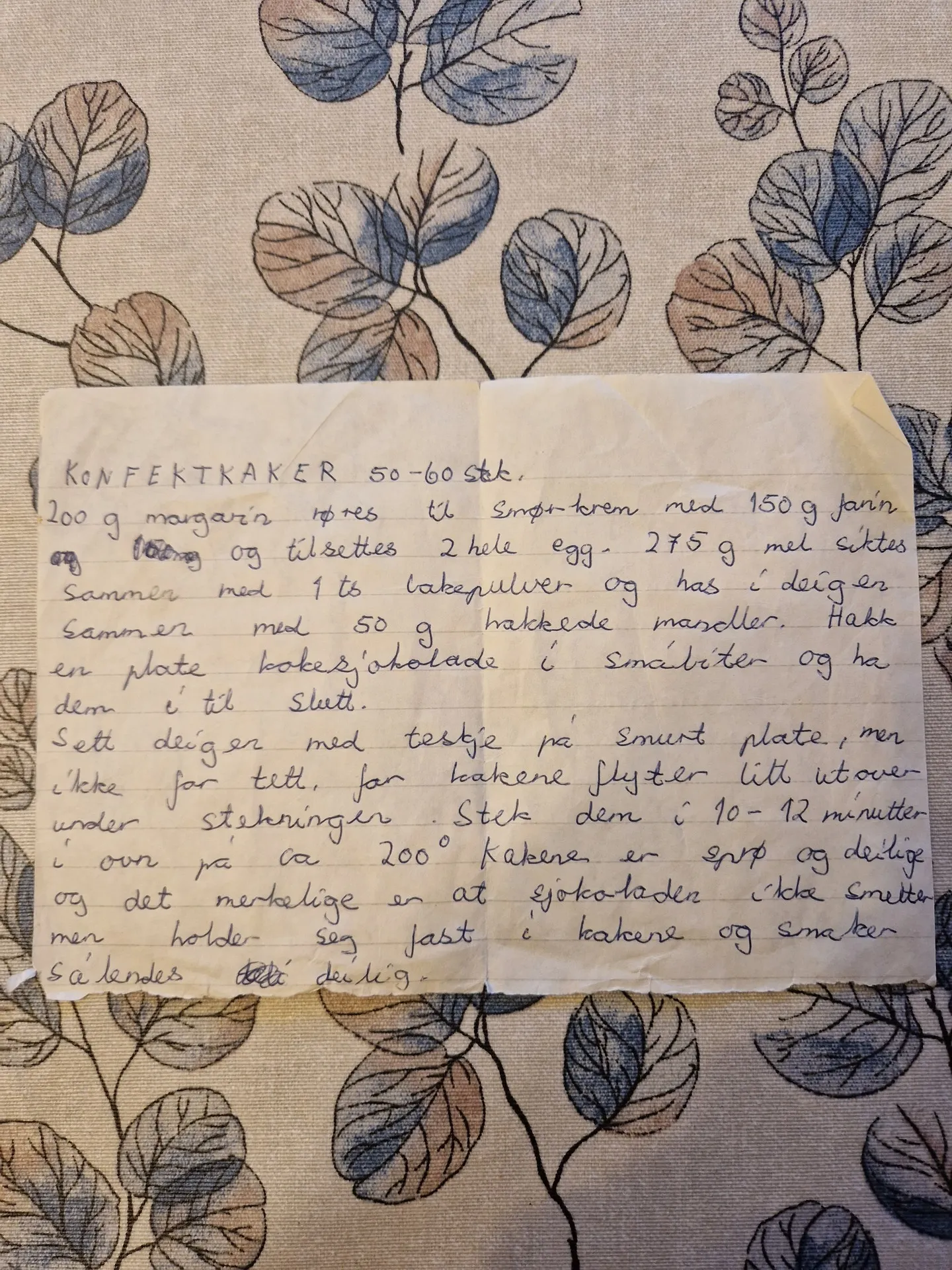 Bilde (0) av oppskrift for Konfektkaker