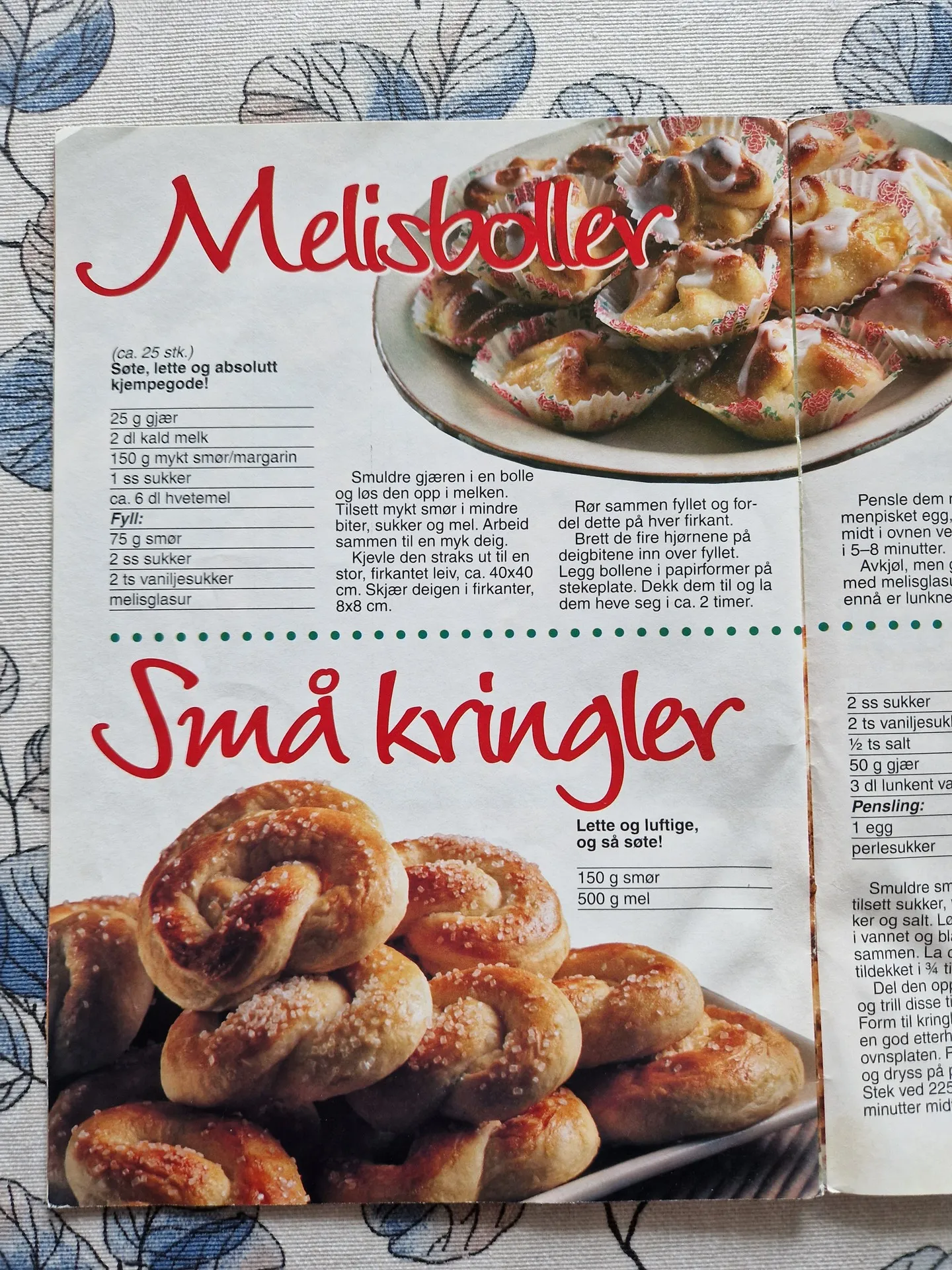 Bilde (0) av oppskrift for Melisboller