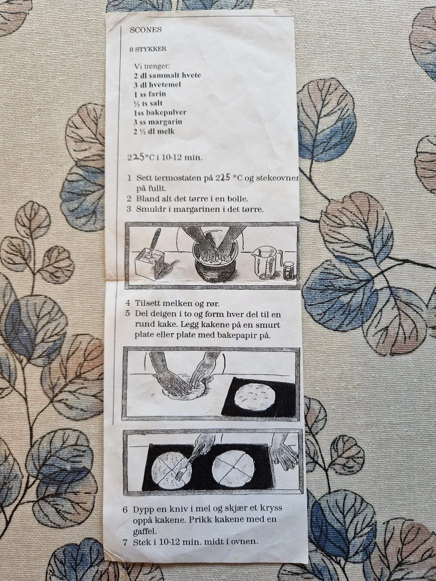 Bilde (0) av oppskrift for Scones 2