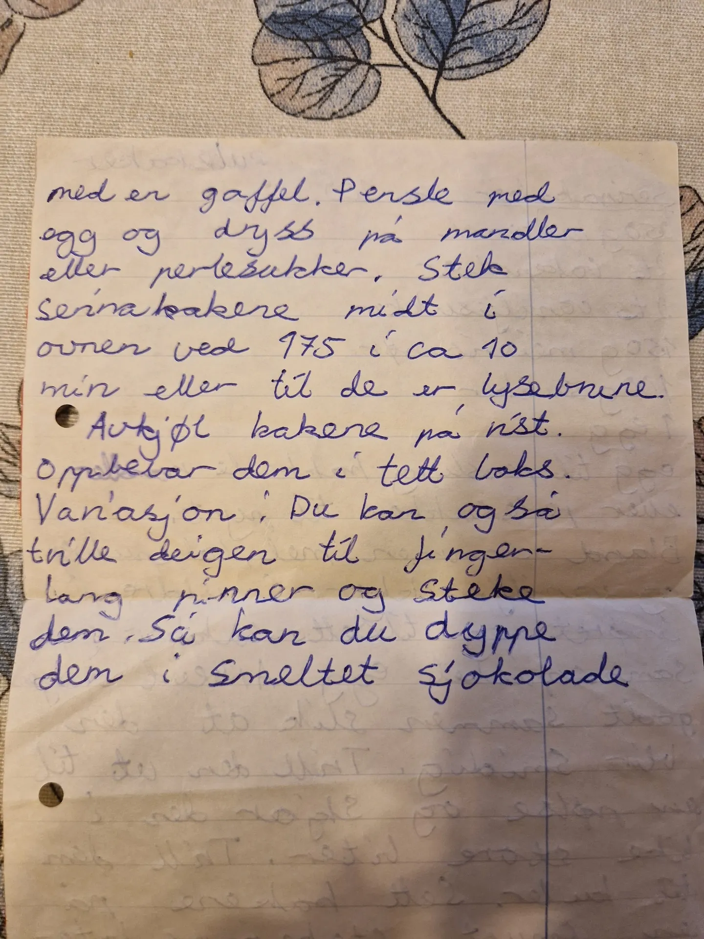 Bilde (1) av oppskrift for Serinakaker 2