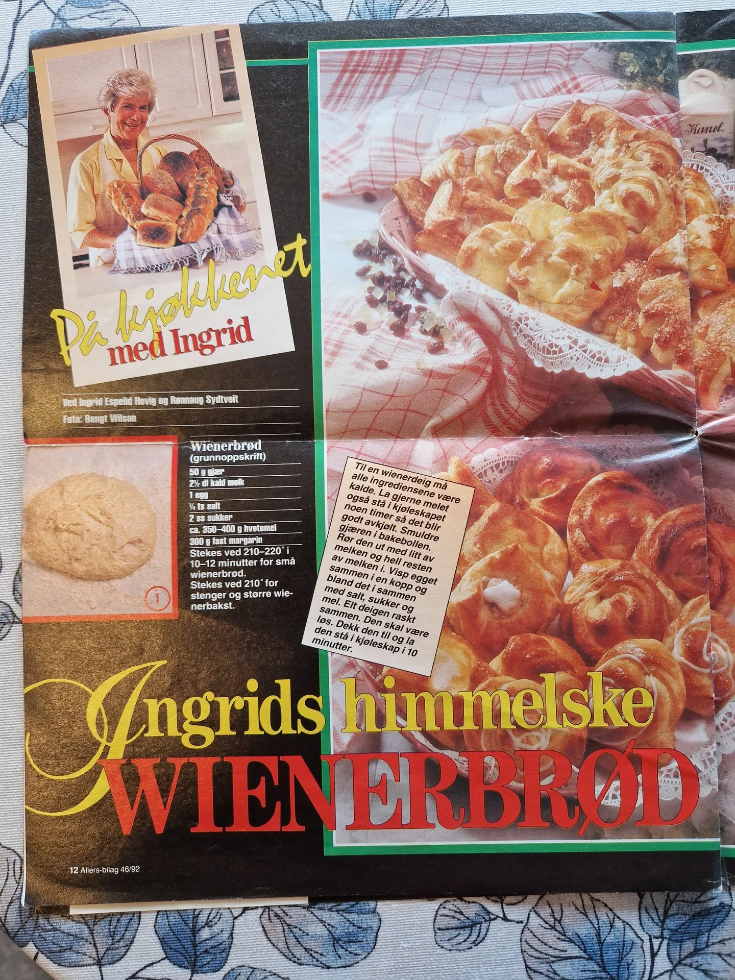 Bilde (0) av oppskrift for Wienerbrød 3
